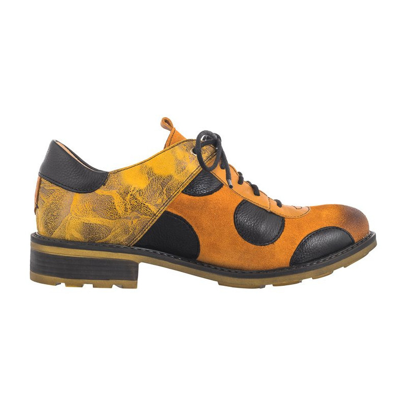 Maciejka Żółte/Czarne 06559-07/00-5 (MA1250-a) shoes