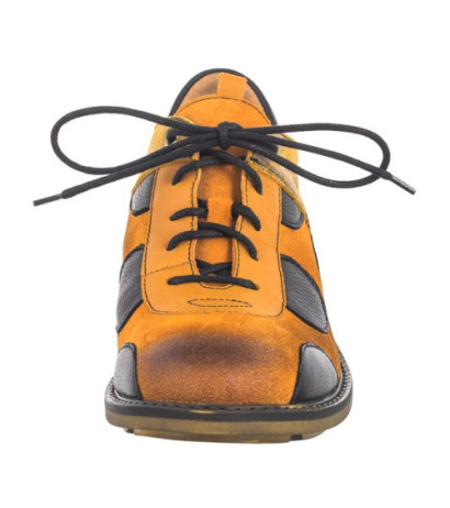 Maciejka Żółte/Czarne 06559-07/00-5 (MA1250-a) shoes