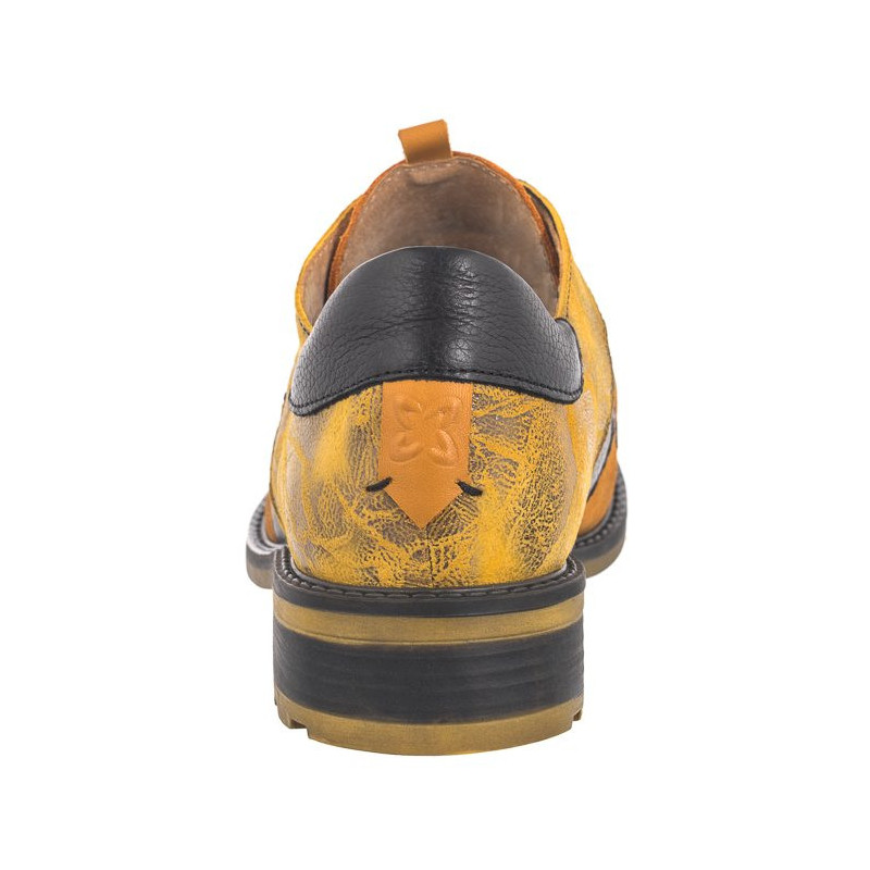 Maciejka Żółte/Czarne 06559-07/00-5 (MA1250-a) shoes