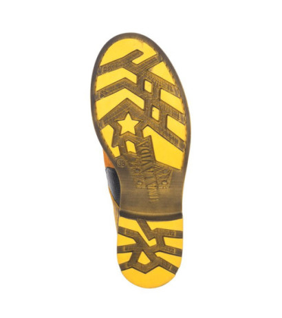 Maciejka Żółte/Czarne 06559-07/00-5 (MA1250-a) kurpes