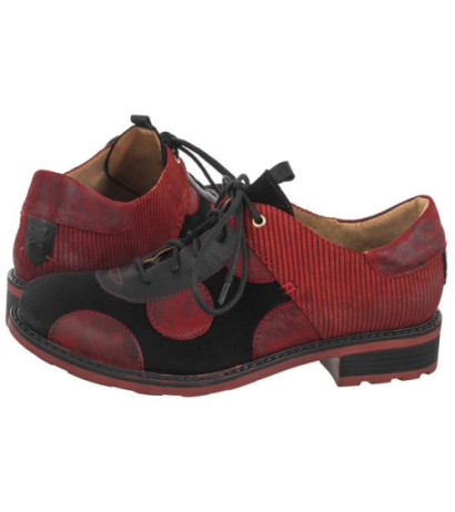 Maciejka Czerwone/Czarne 06559-08/00-5 (MA1250-b) shoes