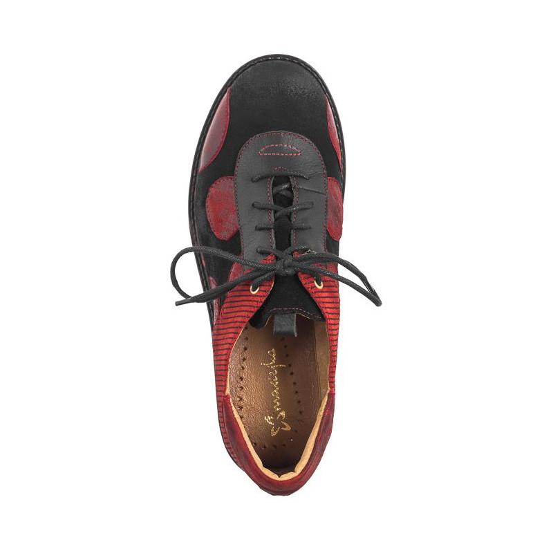 Maciejka Czerwone/Czarne 06559-08/00-5 (MA1250-b) shoes