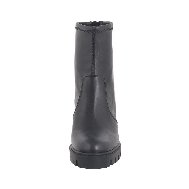 Calvin Klein Heel Platform Zip Boot Mg Nappa Triple Black YW0YW01546 0GJ (CK559-a) kurpes