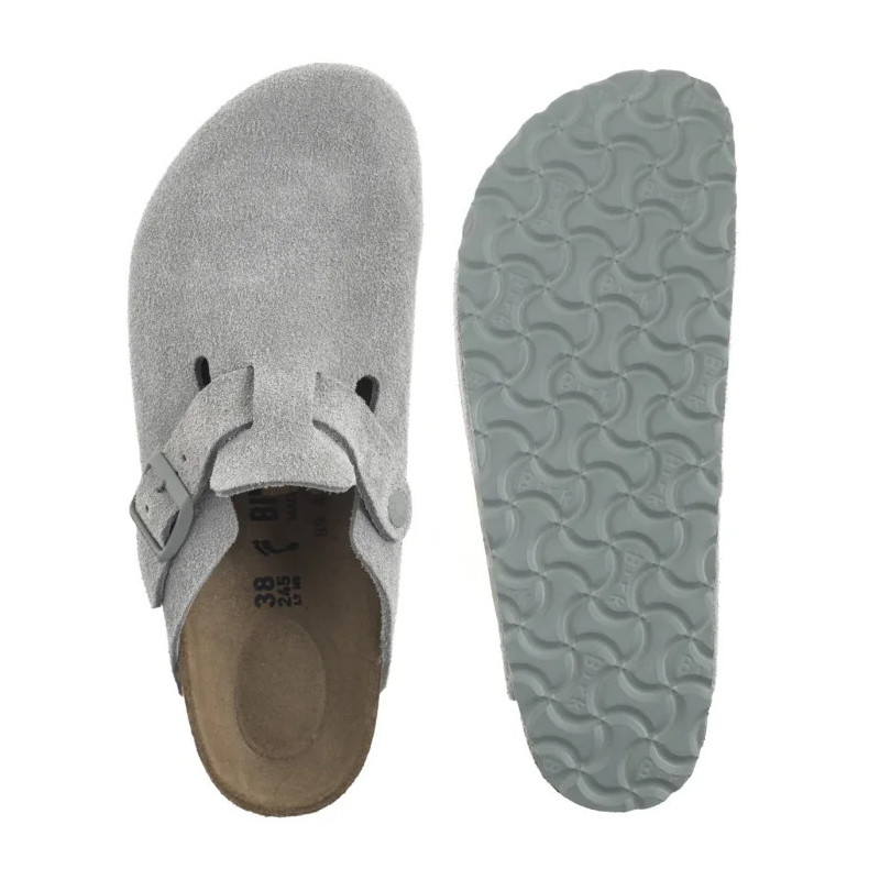 Birkenstock Boston BS Pure Sage 1029214 (BK275-b) Women's Shoes/Flip Flops