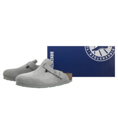 Birkenstock Boston BS Pure Sage 1029214 (BK275-b) Moteriški batai/šlepetės