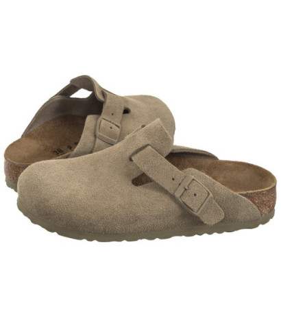 Birkenstock Boston BS Faded Khaki 1025844 (BK275-a) Naiste kingad/klappide klapid