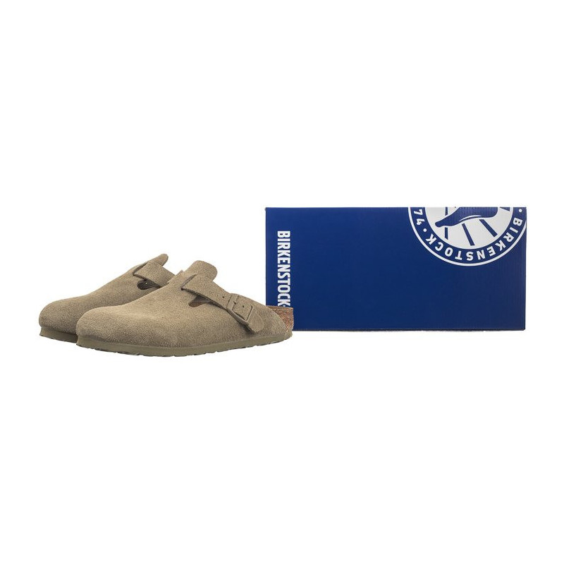 Birkenstock Boston BS Faded Khaki 1025844 (BK275-a) Sieviešu apavi/Flip Flops