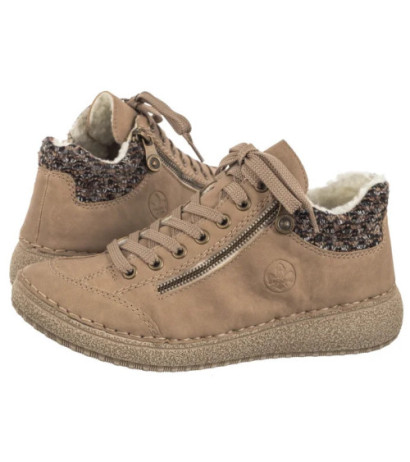 Rieker Beżowe 50903-20 Beige (RI200-a) shoes