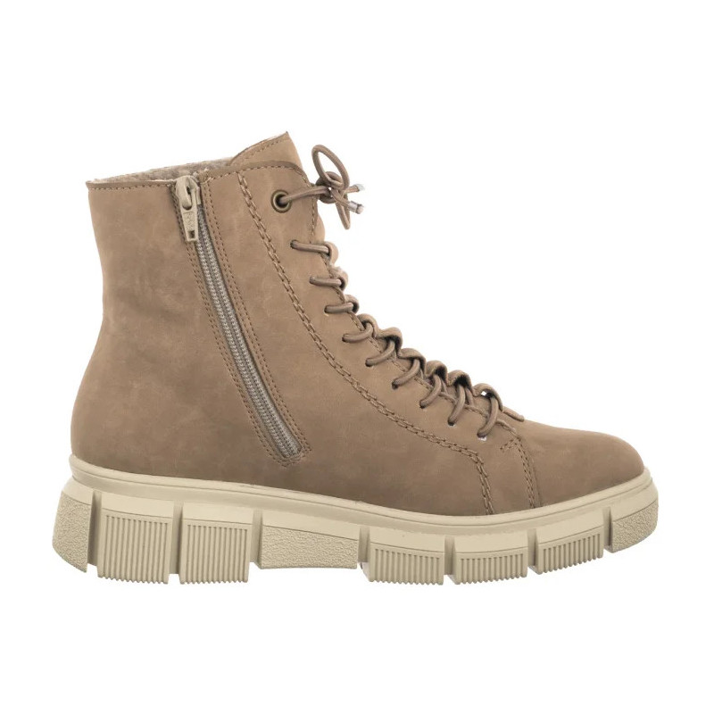 Rieker Beżowe X3428-20 Beige (RI202-a) kingad