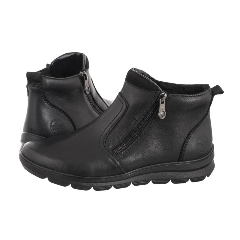 Rieker Czarne Z0060-00 Black (RI203-a) kurpes