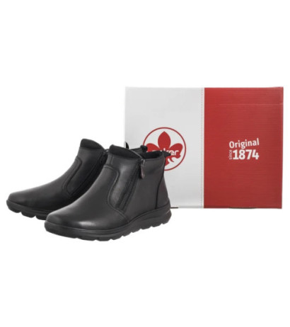 Rieker Czarne Z0060-00 Black (RI203-a) kurpes