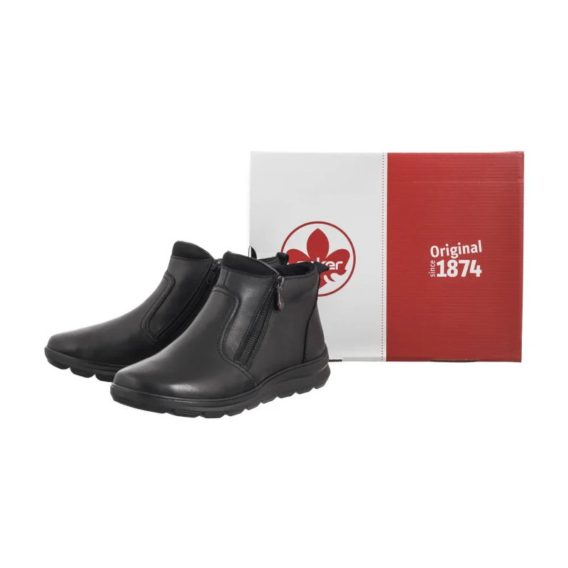Rieker Czarne Z0060-00 Black (RI203-a) kurpes
