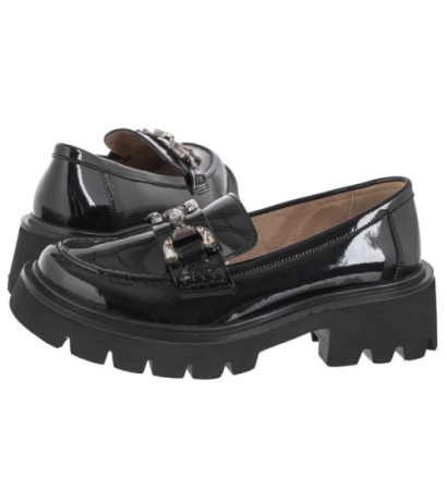 Filippo Czarne Lakierowane DP6475/24 BK L (FO111-a) kurpes