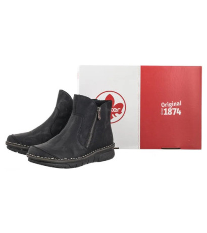 Rieker Czarne 73357-00 Black (RI204-a) shoes