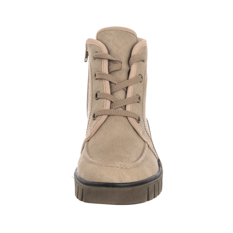 Rieker Beżowe Y3407-60 Beige (RI205-a) kurpes