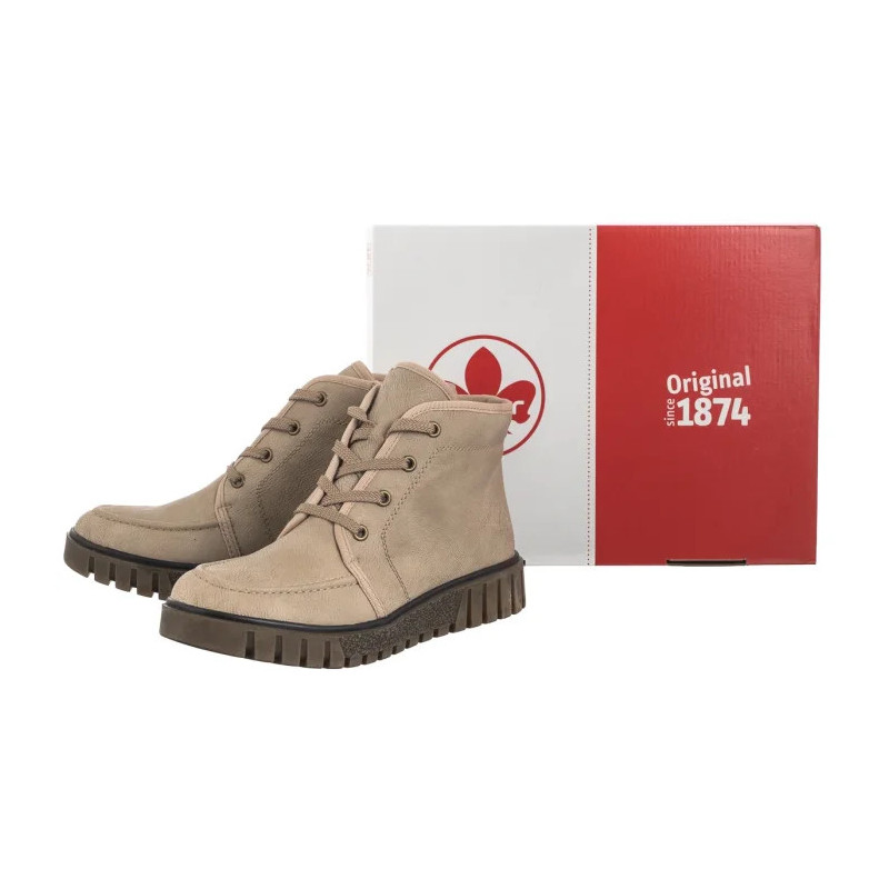Rieker Beżowe Y3407-60 Beige (RI205-a) batai