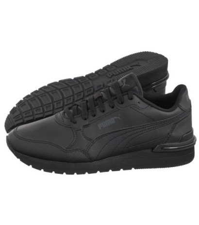 Puma ST Runner v4 L Jr Puma Black-Shadow Gray 399736-01  (PU599-a) sports Shoes