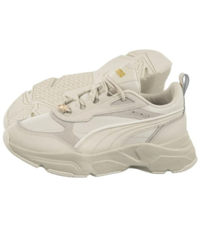 Puma Cassia Lux Alpine Snow-Ivory-Gold 397837-04 (PU602-b) sporta apavi