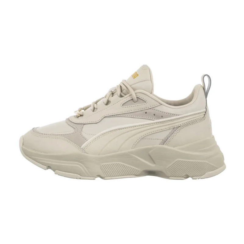 Puma Cassia Lux Alpine Snow-Ivory-Gold 397837-04 (PU602-b) sportiniai bateliai