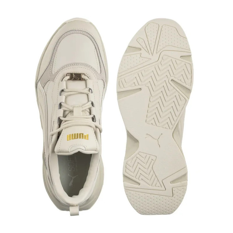 Puma Cassia Lux Alpine Snow-Ivory-Gold 397837-04 (PU602-b) sporta apavi