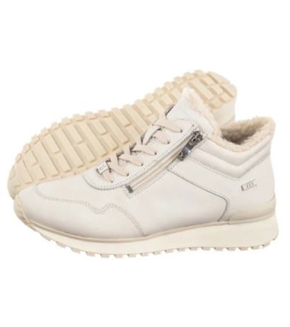 Caprice Beżowe 9-26201-43 404 Cream Nappa (CP420-a) kurpes