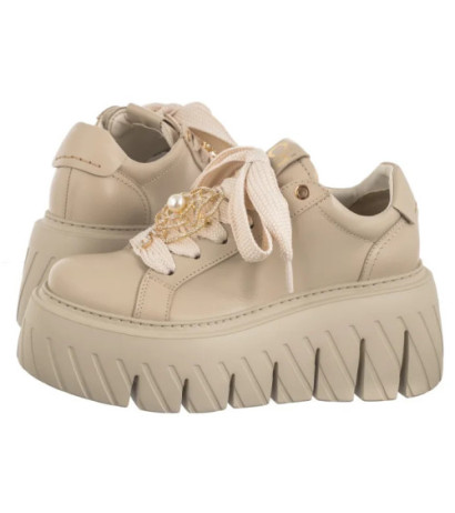 CheBello Beżowe 4530-469-000-PSK-S354 (CH145-a) shoes