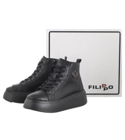 Filippo Czarne DBT6338/25 BK (FO119-a) kurpes