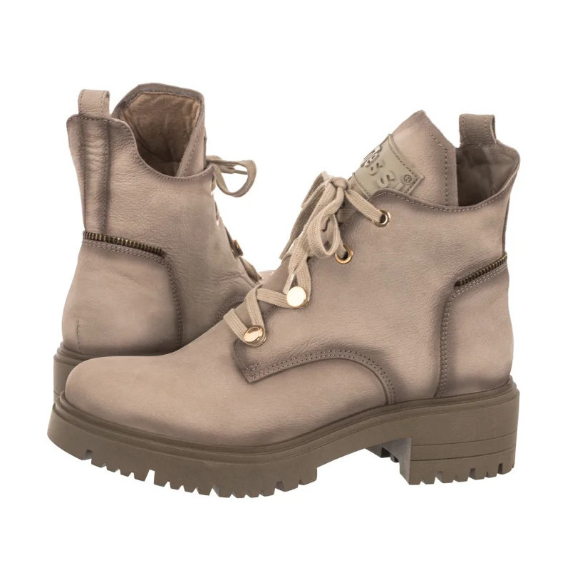 Nessi Beżowe 20748_ 9 (NE409-a) kurpes