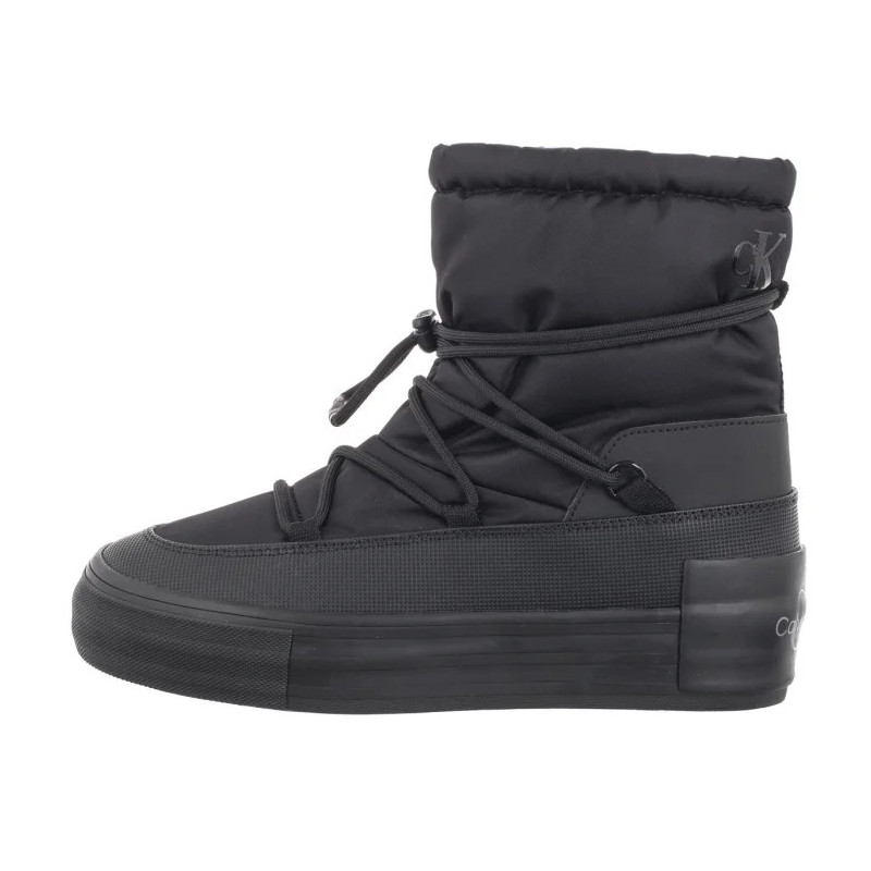 Calvin Klein Vulc Flatform Snow Boot Wn Triple Black YW0YW01591 0GJ (CK580-a) kurpes
