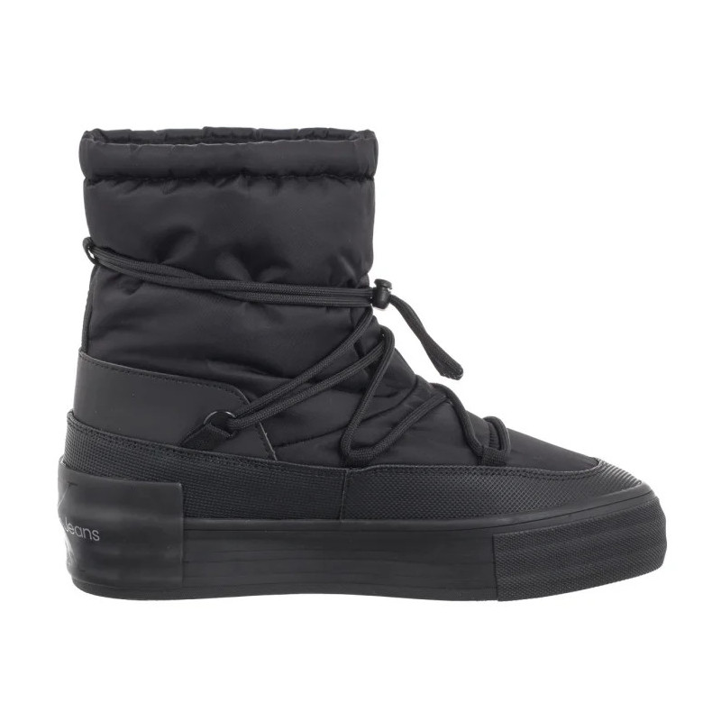Calvin Klein Vulc Flatform Snow Boot Wn Triple Black YW0YW01591 0GJ (CK580-a) batai