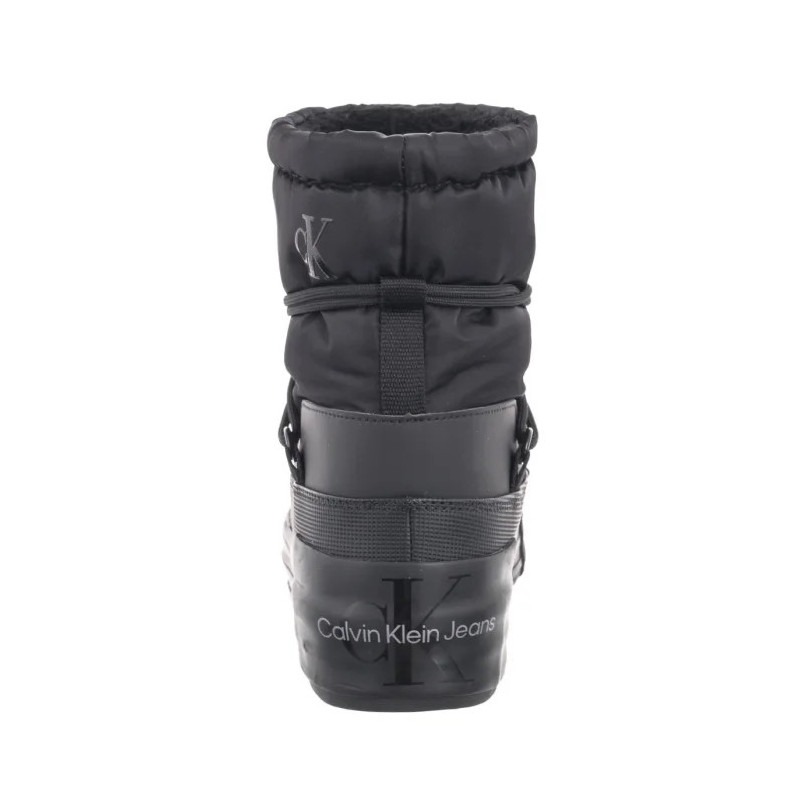 Calvin Klein Vulc Flatform Snow Boot Wn Triple Black YW0YW01591 0GJ (CK580-a) kurpes