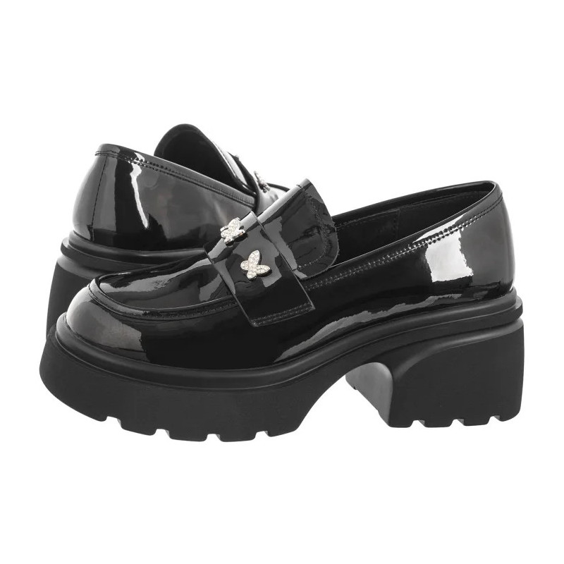 Artiker Czarne Lakierowane 55C1064 (AR140-a) shoes