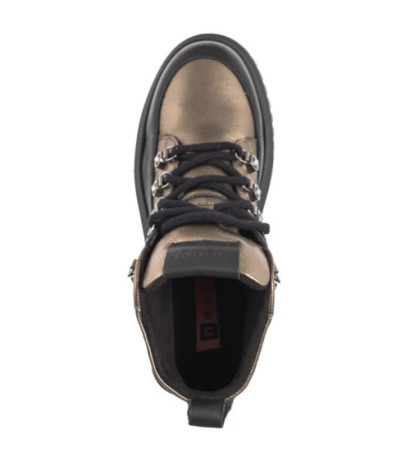 Nessi Czarne+Złoto 24666 (NE415-a) kurpes