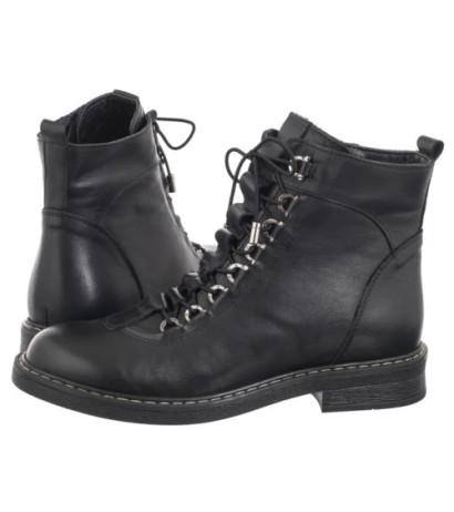 Venezia Czarne Y008LEBLOBB044 (VE795-a) shoes