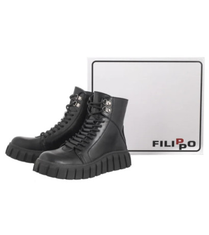 Filippo Czarne DBT6312/24 BK (FO121-a) kurpes