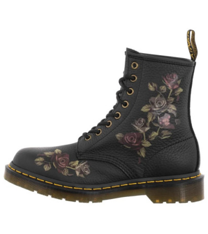 Dr. Martens 1460 Decayed Roses Classic Tumbled Nappa Black 32070001 (DR86-a) batai
