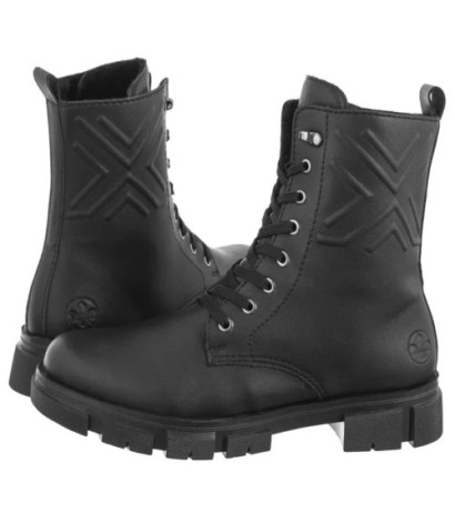 Rieker Czarne Y7108-00 Black (RI213-a) batai