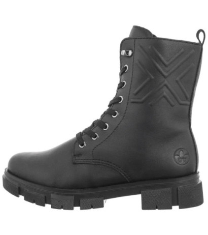 Rieker Czarne Y7108-00 Black (RI213-a) kurpes