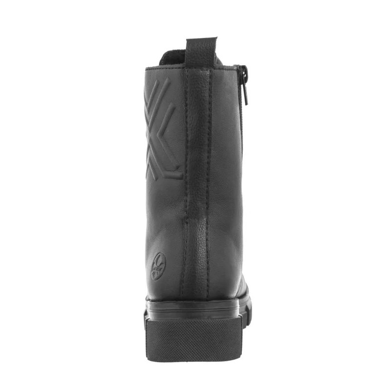 Rieker Czarne Y7108-00 Black (RI213-a) shoes