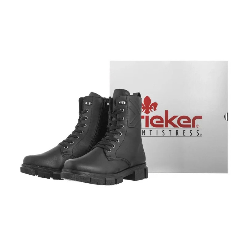 Rieker Czarne Y7108-00 Black (RI213-a) batai