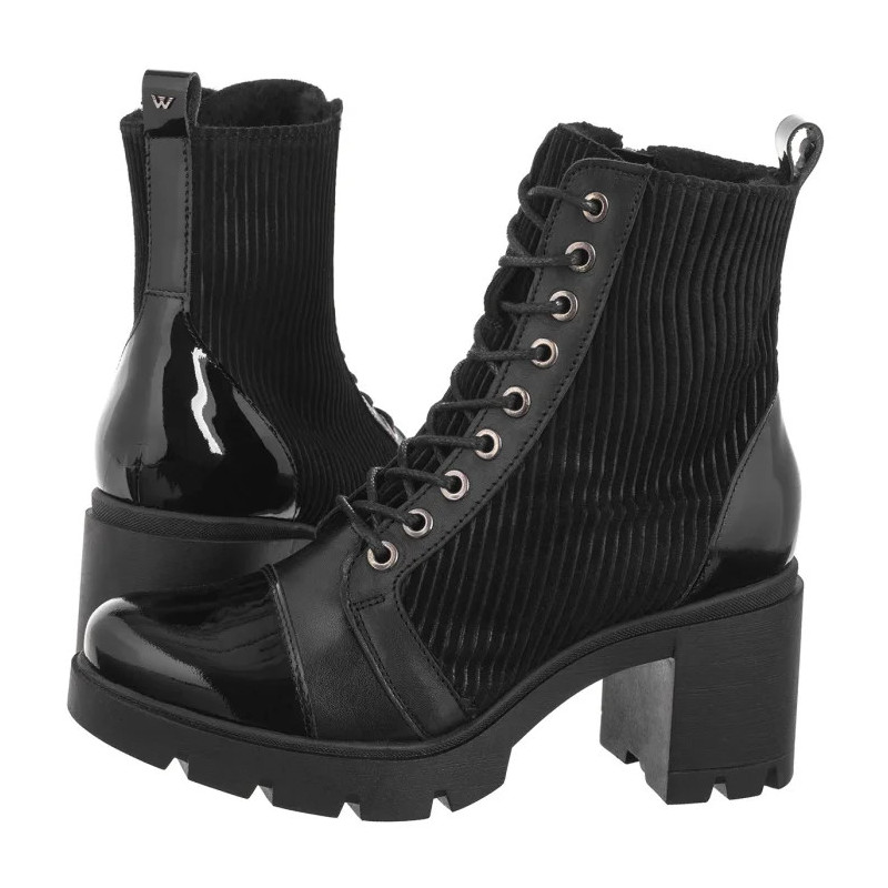 Wojas Czarne 64106-71 (WO229-a) kurpes