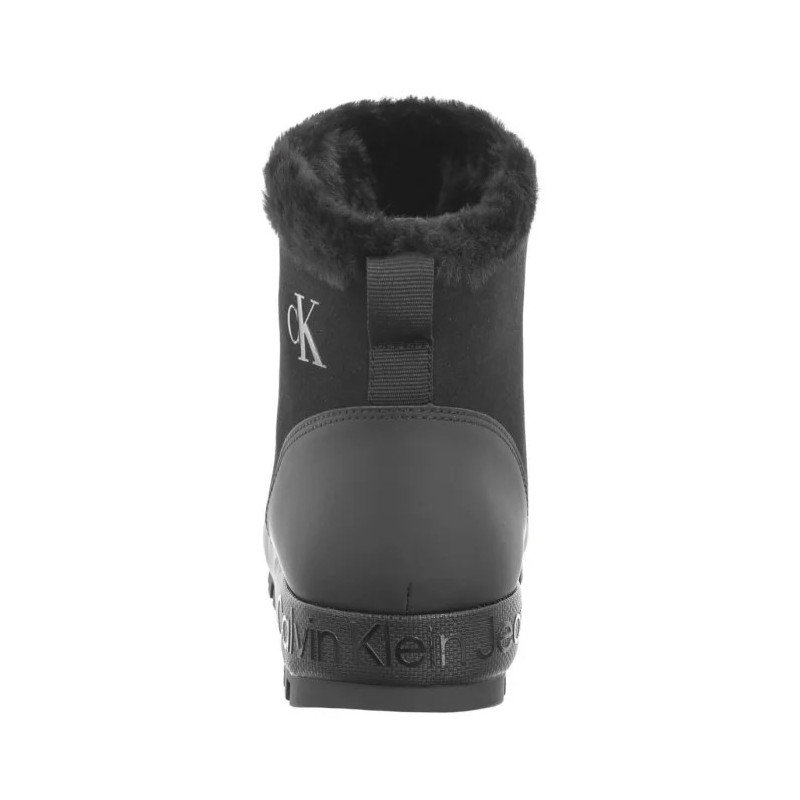 Calvin Klein Home Anke Slipper Wl Triple Black YW0YW01592 0GJ (CK591-a) kurpes