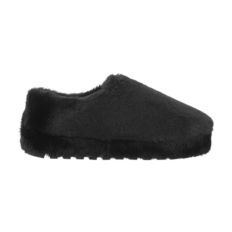 Calvin Klein Home Anke Slipper Wn Fur Triple Black YW0YW01596 0GJ (CK592-a) Sieviešu apavi/Flip Flops