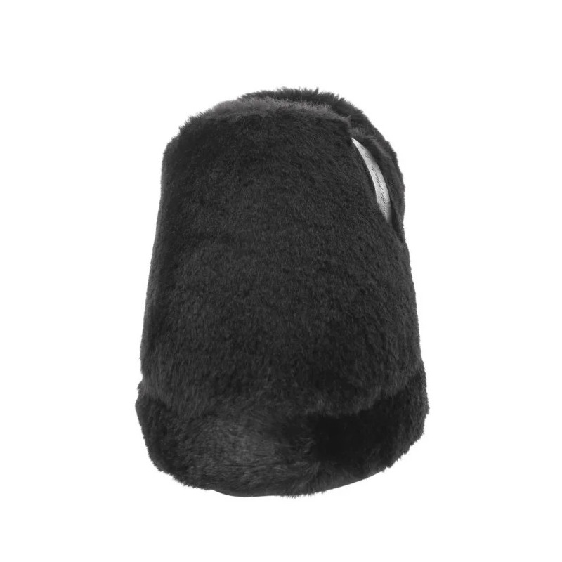 Calvin Klein Home Anke Slipper Wn Fur Triple Black YW0YW01596 0GJ (CK592-a) Moteriški batai/šlepetės