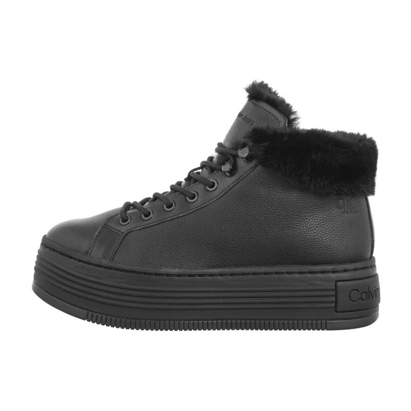 Calvin Klein Bold Platf Low Laceup Mg Lth Triple Black YW0YW01590 0GJ (CK593-a) kurpes