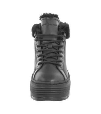 Calvin Klein Bold Platf Low Laceup Mg Lth Triple Black YW0YW01590 0GJ (CK593-a) kurpes