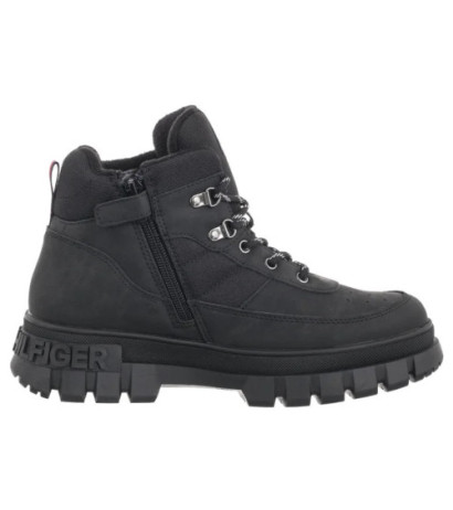 Tommy Hilfiger Lace-Up Bootie Black T3X5-33707-1492999 (TH1201-a) kurpes