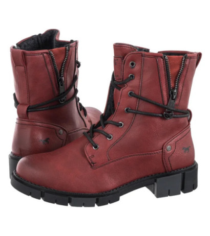 Mustang Czerwone 1443-602-5 (MU551-b) kurpes