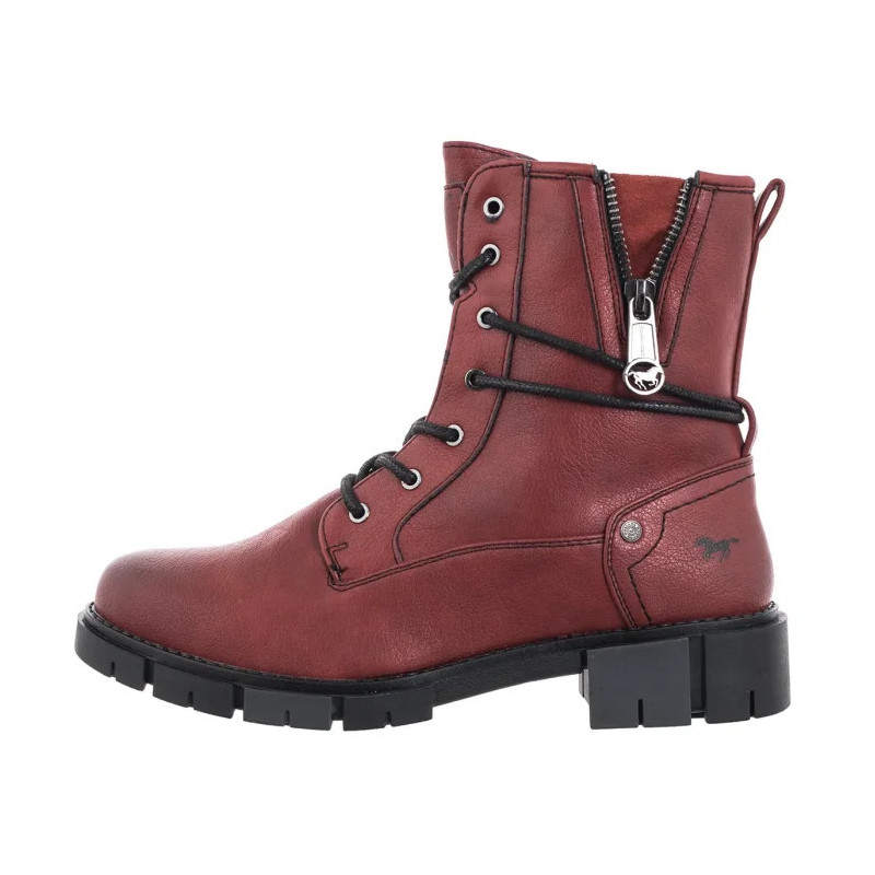 Mustang Czerwone 1443-602-5 (MU551-b) kurpes