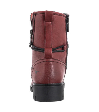 Mustang Czerwone 1443-602-5 (MU551-b) kurpes